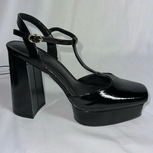 Maison Jules Platform Mary Jane Heels - SIZE: 10 - Picture 1 of 7